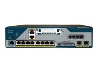Cisco 1861, 8-user SRST, 4FXS, 2BRI, 8xPOE,SP Svcs, HWIC slot (C1861-SRST-B/K9)
